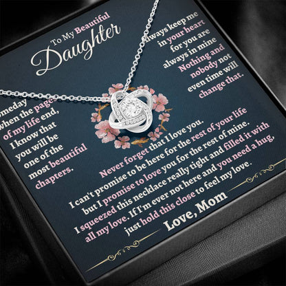 Heartfelt Gift for Daughter from Mom - Feel my love