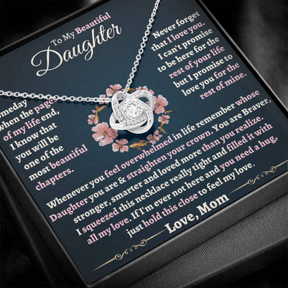 Heartfelt Gift for Daughter from Mom - Loved more than you realize