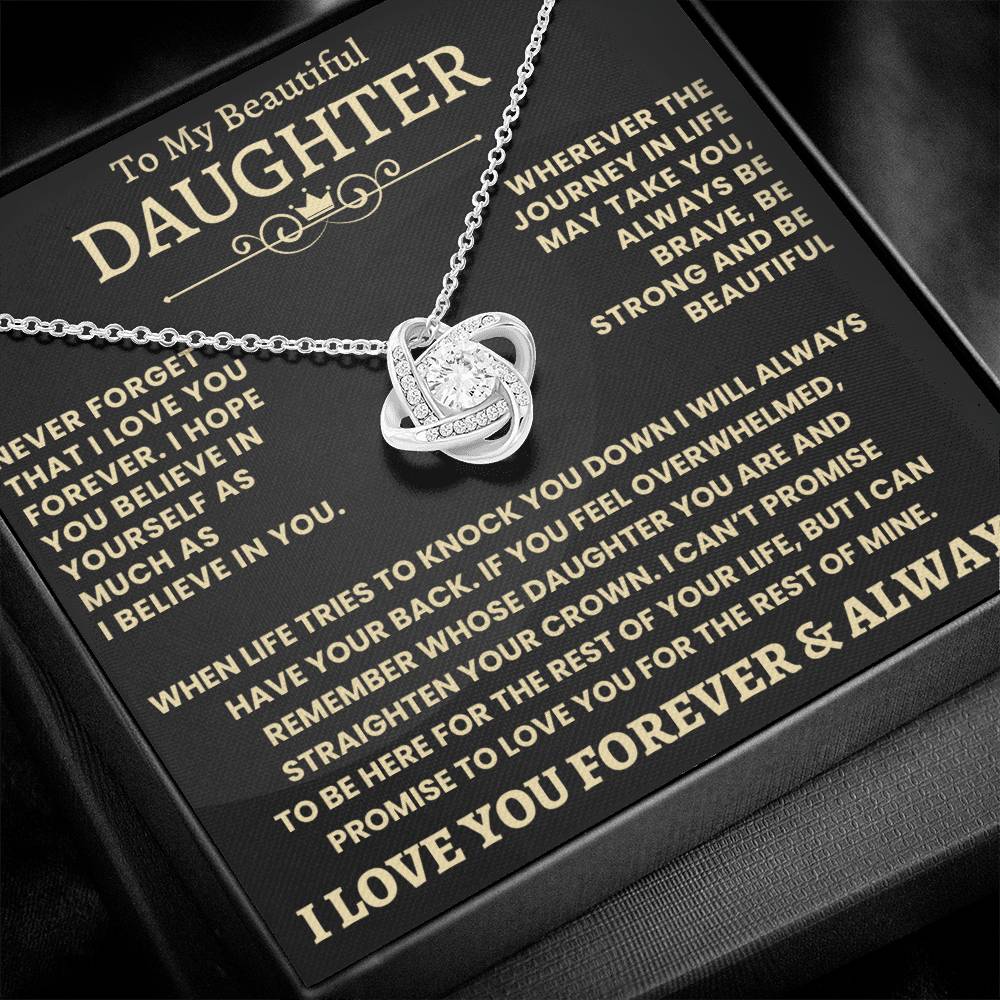 Heartfelt Gift for Daughter - Be Brave & Be Strong