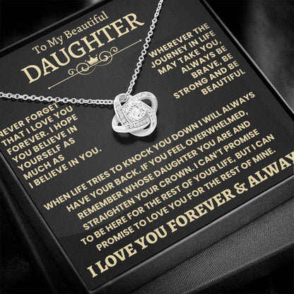 Heartfelt Gift for Daughter - Be Brave & Be Strong