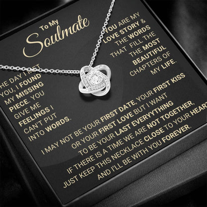 Gift for Girlfriend / Wife - Necklace with Message Card | Valentine’s & Anniversary Gift Ideas | Best Birthday Presents for Your Girlfriend / Wife