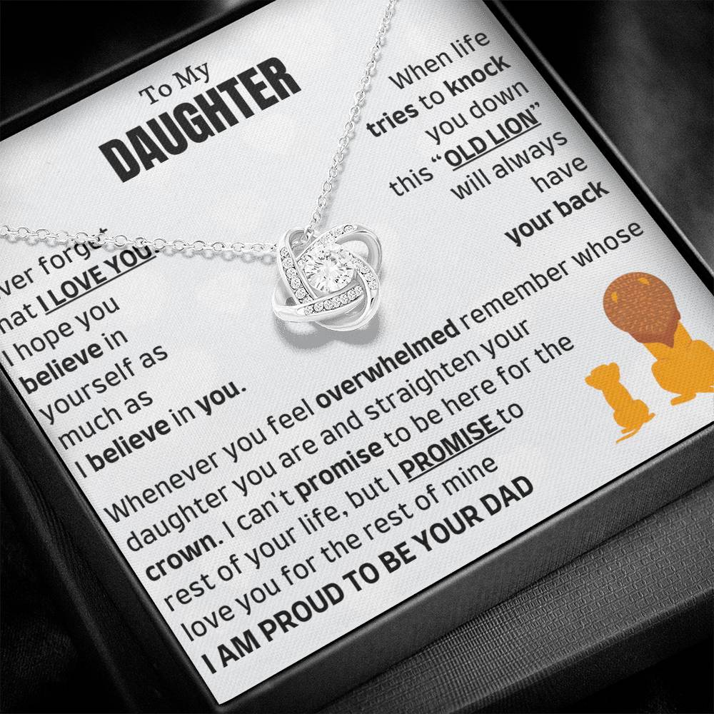 Heartfelt Gift for Daughter from Dad - I Love You