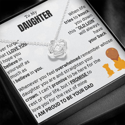 Heartfelt Gift for Daughter from Dad - I Love You