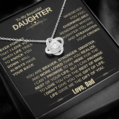 Gift for Daughter from Dad – Stunning Necklace from Father to Daughter