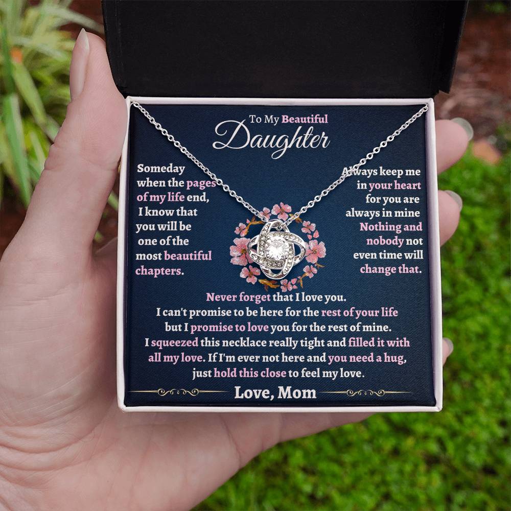 Heartfelt Gift for Daughter from Mom - Feel my love