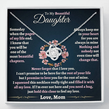 Heartfelt Gift for Daughter from Mom - Feel my love