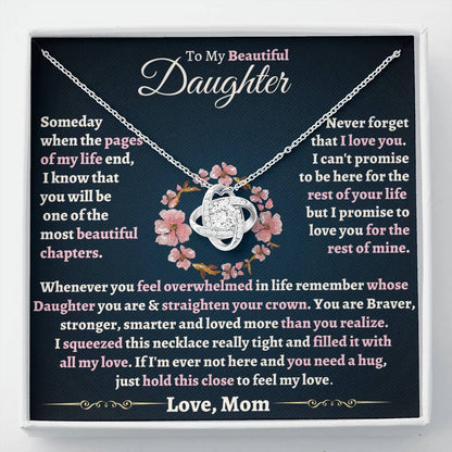 Heartfelt Gift for Daughter from Mom - Loved more than you realize