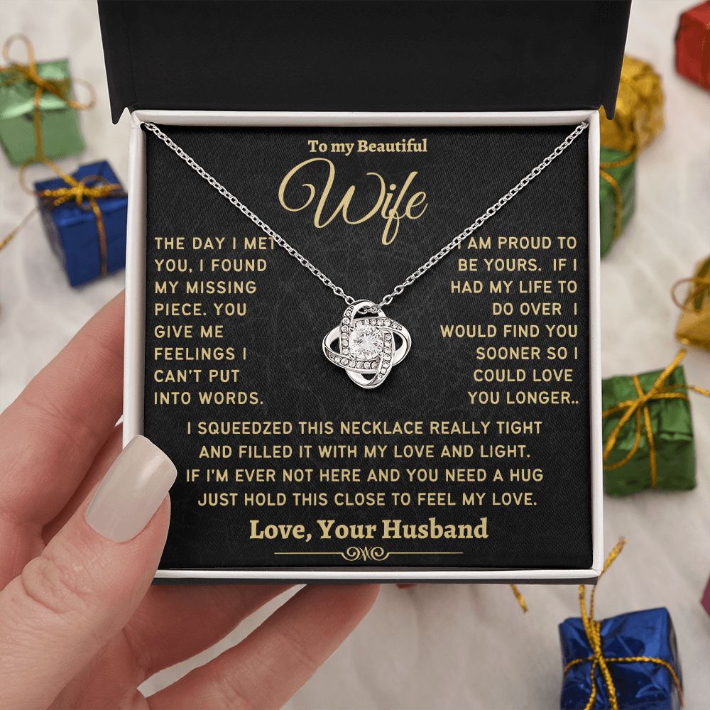 (ALMOST SOLD OUT) Gift for Wife - Love you longer