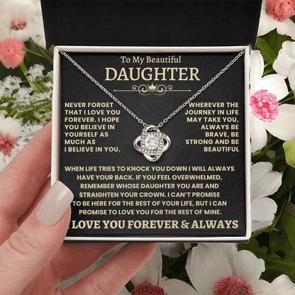 Heartfelt Gift for Daughter - Be Brave & Be Strong