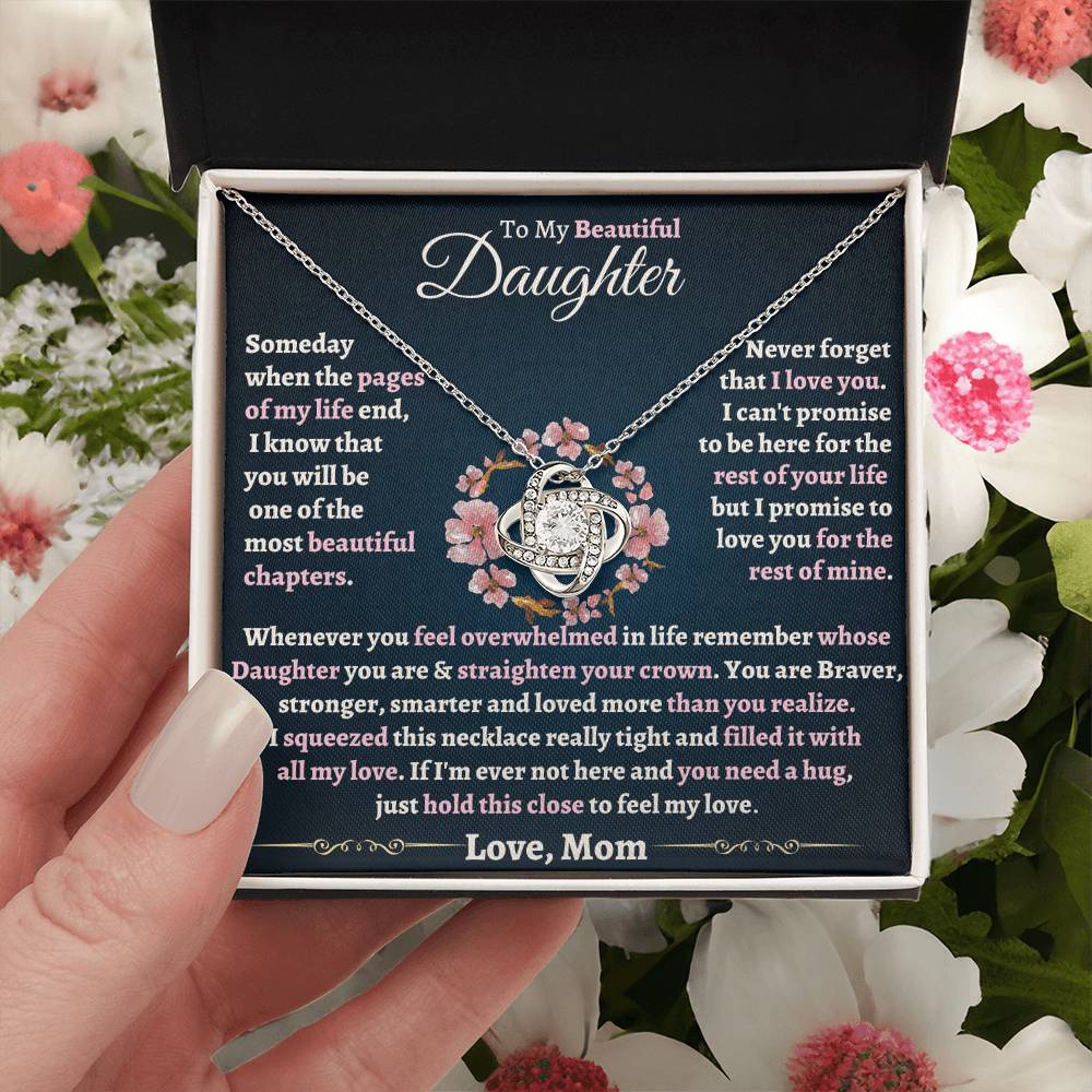Heartfelt Gift for Daughter from Mom - Loved more than you realize