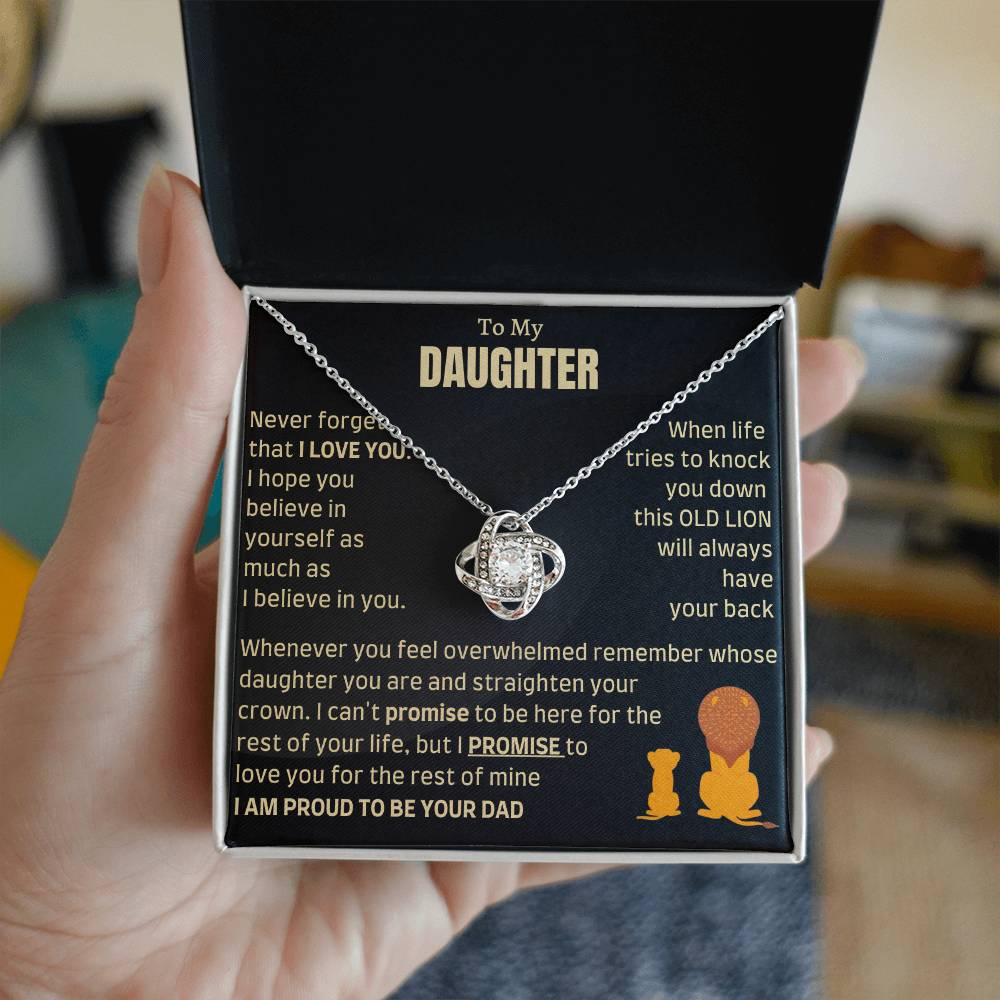 Heartfelt Gift for Daughter from Dad - I Love You