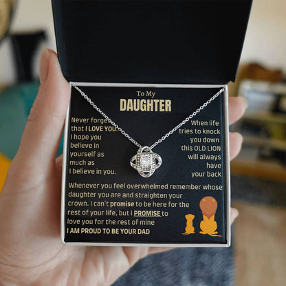 Heartfelt Gift for Daughter from Dad - I Love You