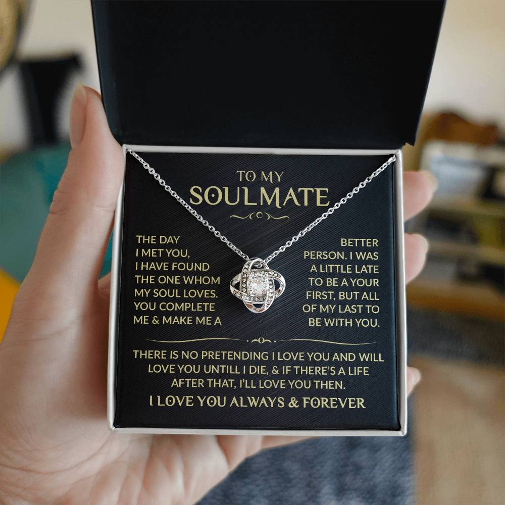 Heartfelt Gift for Soulmate - My Soul Loves