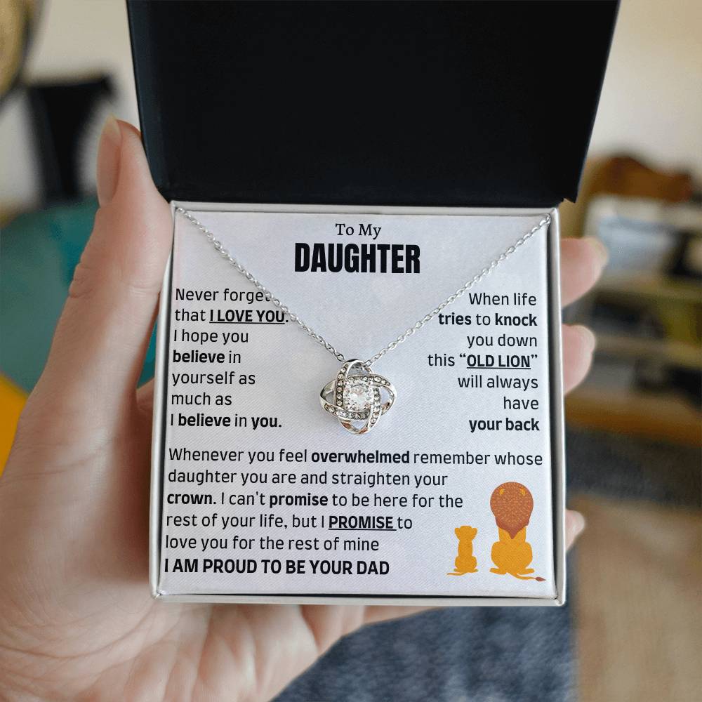 Heartfelt Gift for Daughter from Dad - I Love You