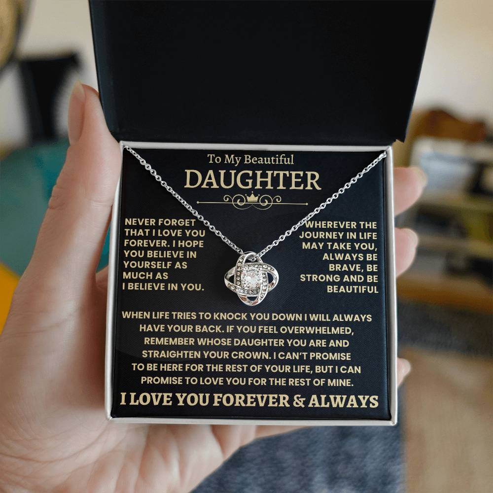 Heartfelt Gift for Daughter - Be Brave & Be Strong