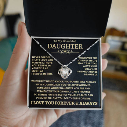 Heartfelt Gift for Daughter - Be Brave & Be Strong