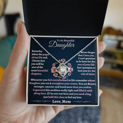 Heartfelt Gift for Daughter from Mom - Loved more than you realize