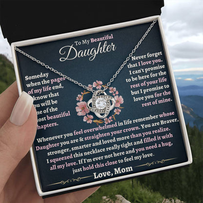 Heartfelt Gift for Daughter from Mom - Loved more than you realize