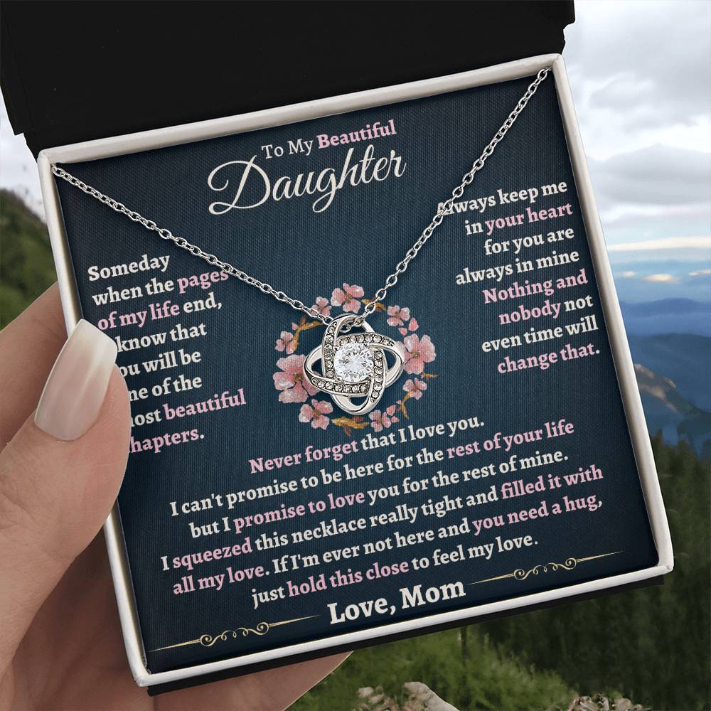 Heartfelt Gift for Daughter from Mom - Feel my love