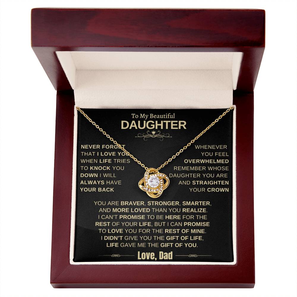 Gift for Daughter from Dad – Stunning Necklace from Father to Daughter