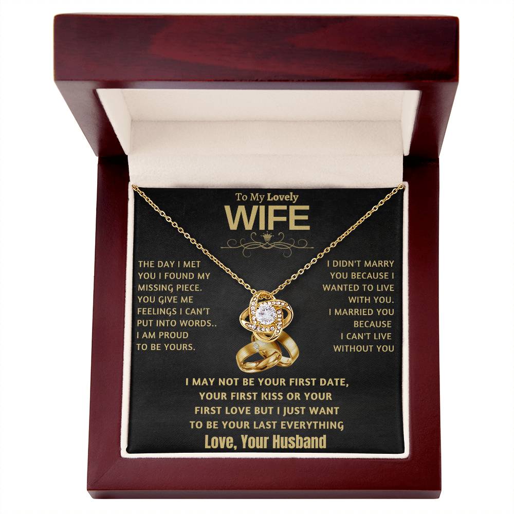 Beautiful Gift for Wife "Proud To Be Yours"