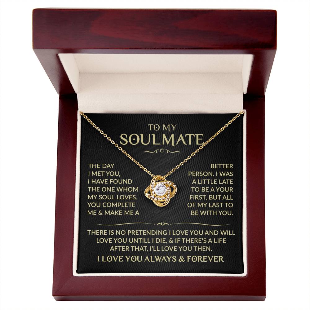 Heartfelt Gift for Soulmate - My Soul Loves