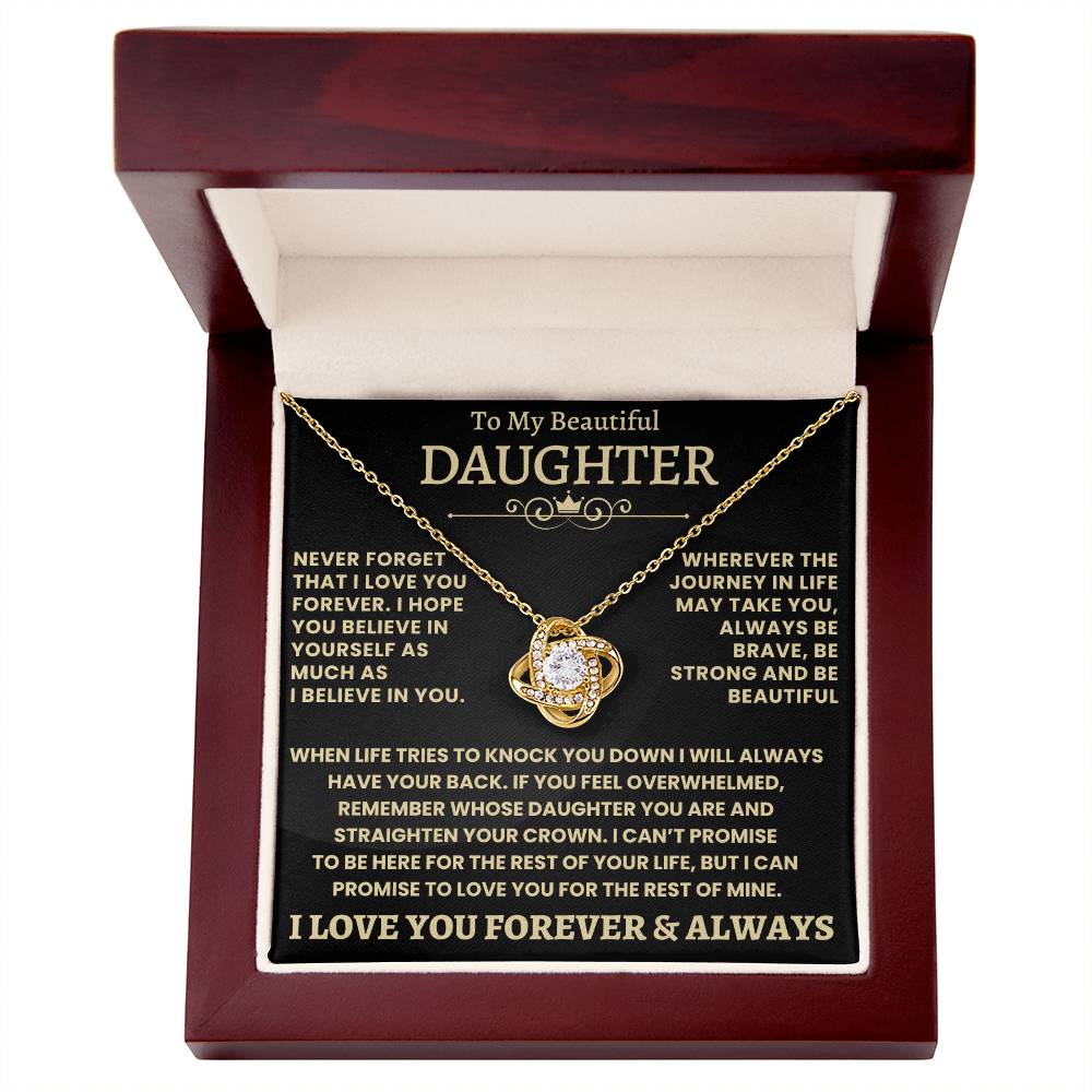 Heartfelt Gift for Daughter - Be Brave & Be Strong
