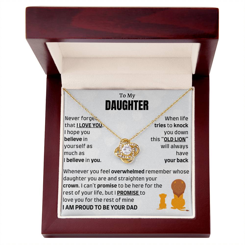 Heartfelt Gift for Daughter from Dad - I Love You