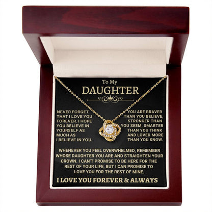 Beautiful Gift for Daughter - Promise to love you