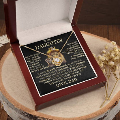 Heartfelt Gift from Dad to Daughter - Life Gave Me The Gift Of You
