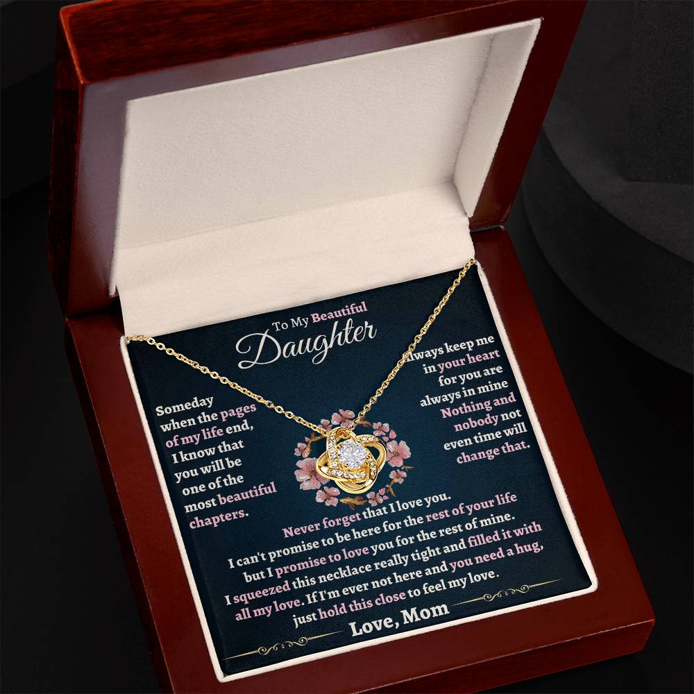 Heartfelt Gift for Daughter from Mom - Feel my love