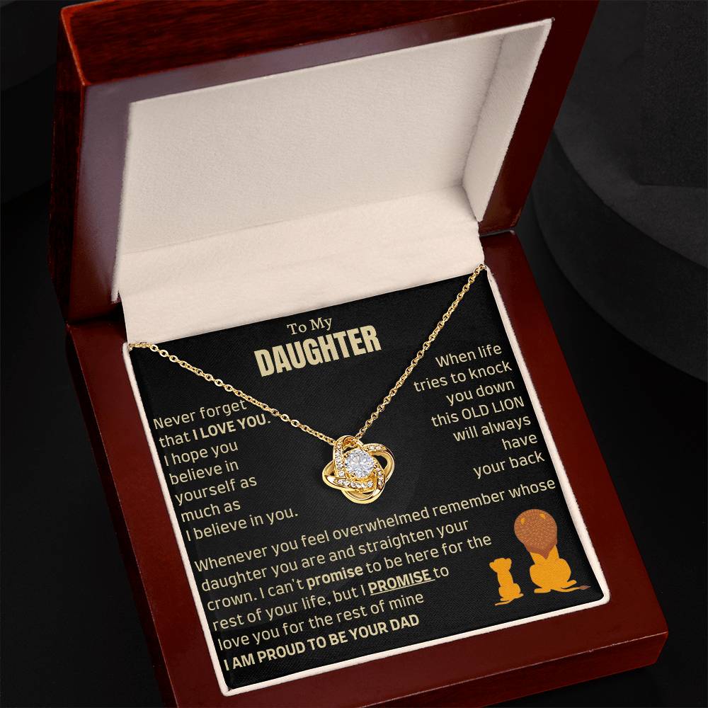 Heartfelt Gift for Daughter from Dad - I Love You