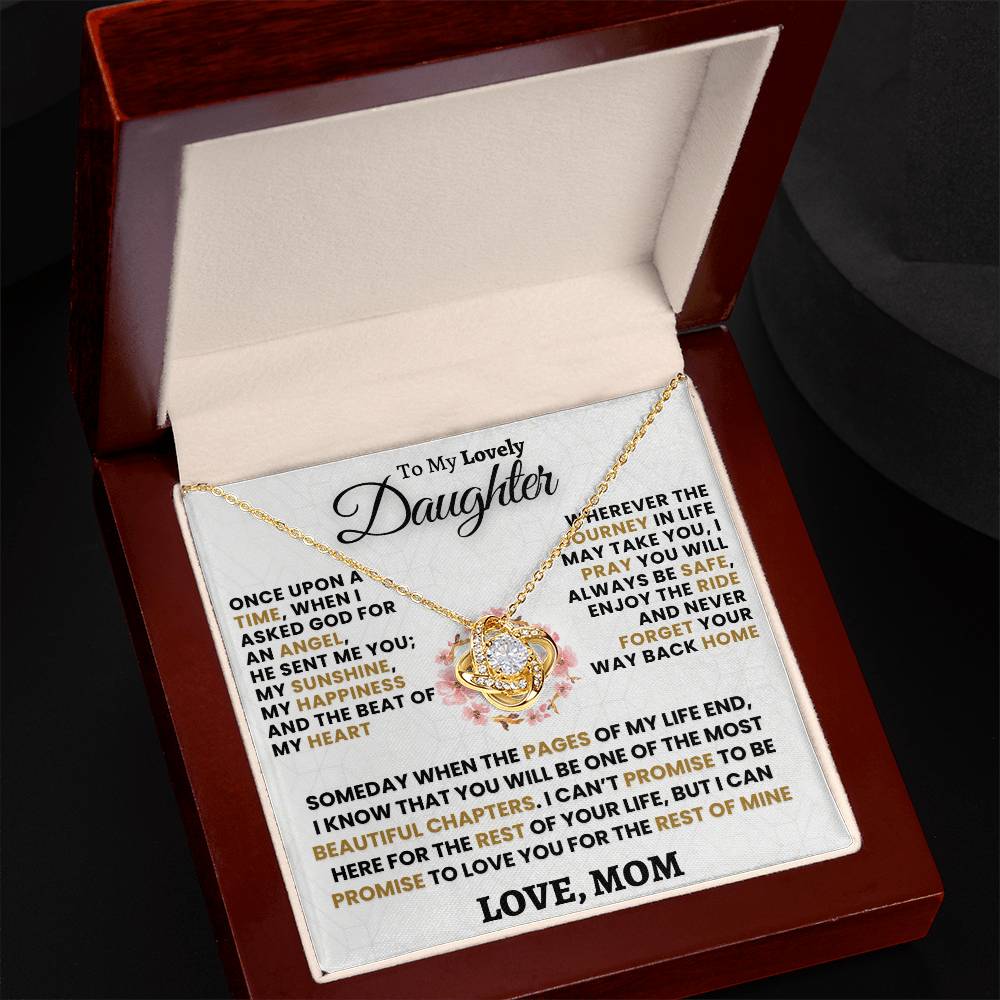 Heartfelt Gift for Daughter from MOM - My Sunshine, My Happiness