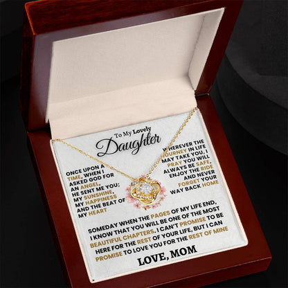 Heartfelt Gift for Daughter from MOM - My Sunshine, My Happiness
