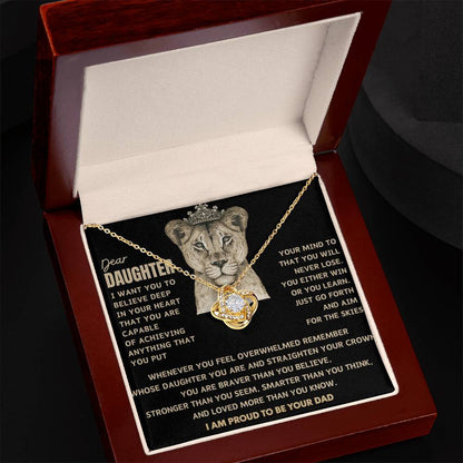 Beautiful Gift from Dad to Daughter "AIM FOR SKIES"