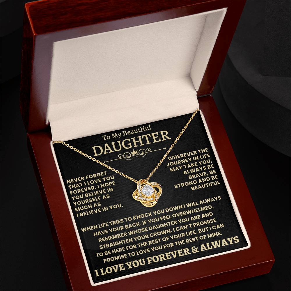 Heartfelt Gift for Daughter - Be Brave & Be Strong