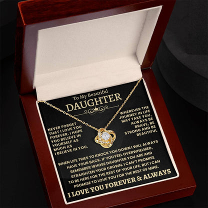 Heartfelt Gift for Daughter - Be Brave & Be Strong