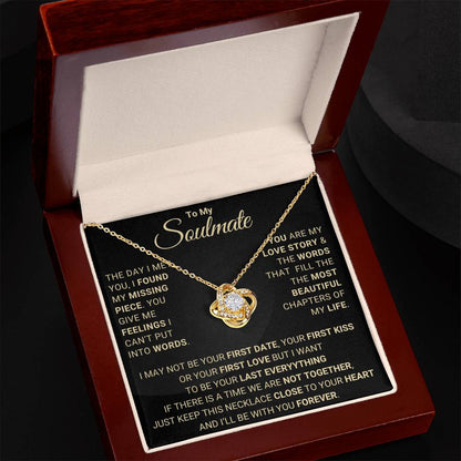 Gift for Girlfriend / Wife - Necklace with Message Card | Valentine’s & Anniversary Gift Ideas | Best Birthday Presents for Your Girlfriend / Wife