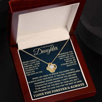 Heartfelt Gift for Daughter - I will always have your back