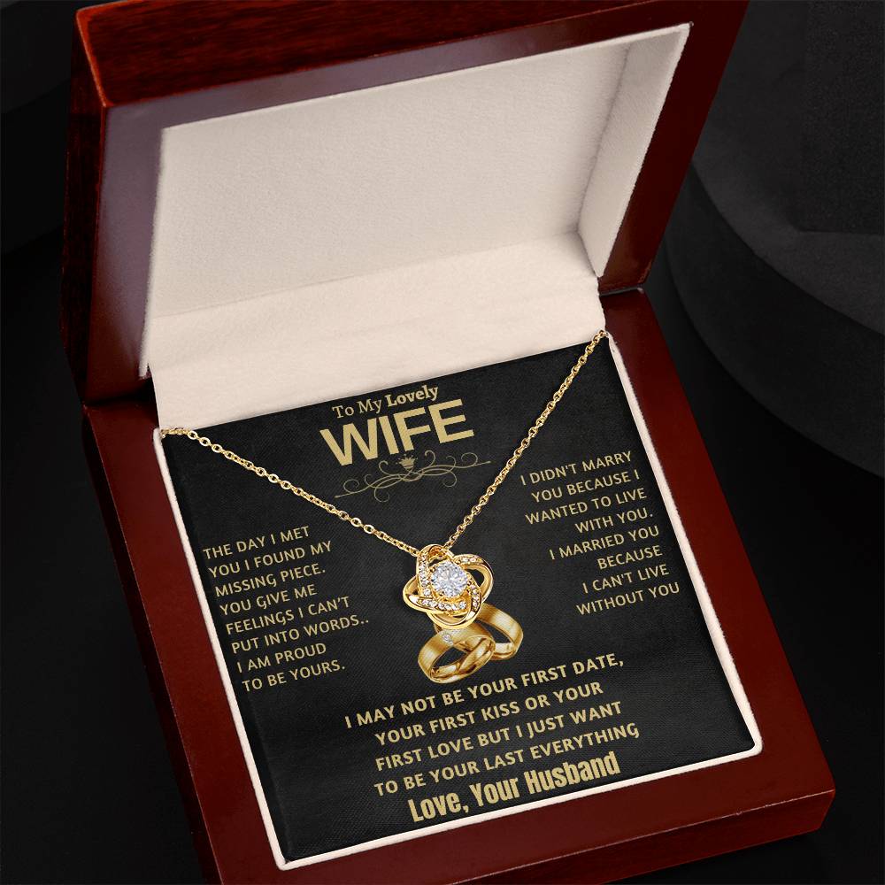Beautiful Gift for Wife "Proud To Be Yours"