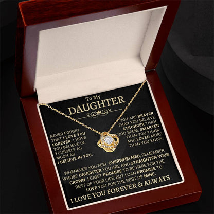 Heartfelt Gift for Daughter - I love you forever and always