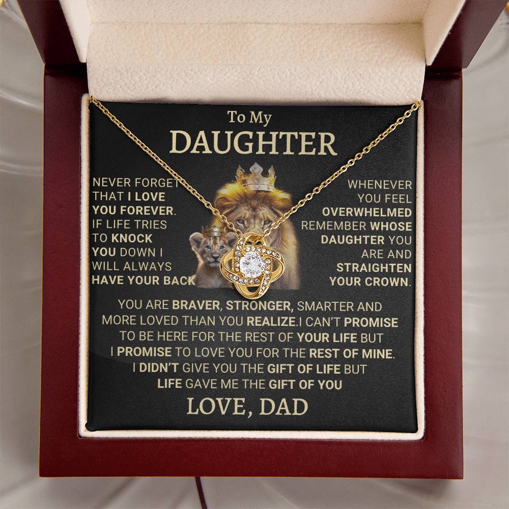 Heartfelt Gift from Dad to Daughter - Life Gave Me The Gift Of You