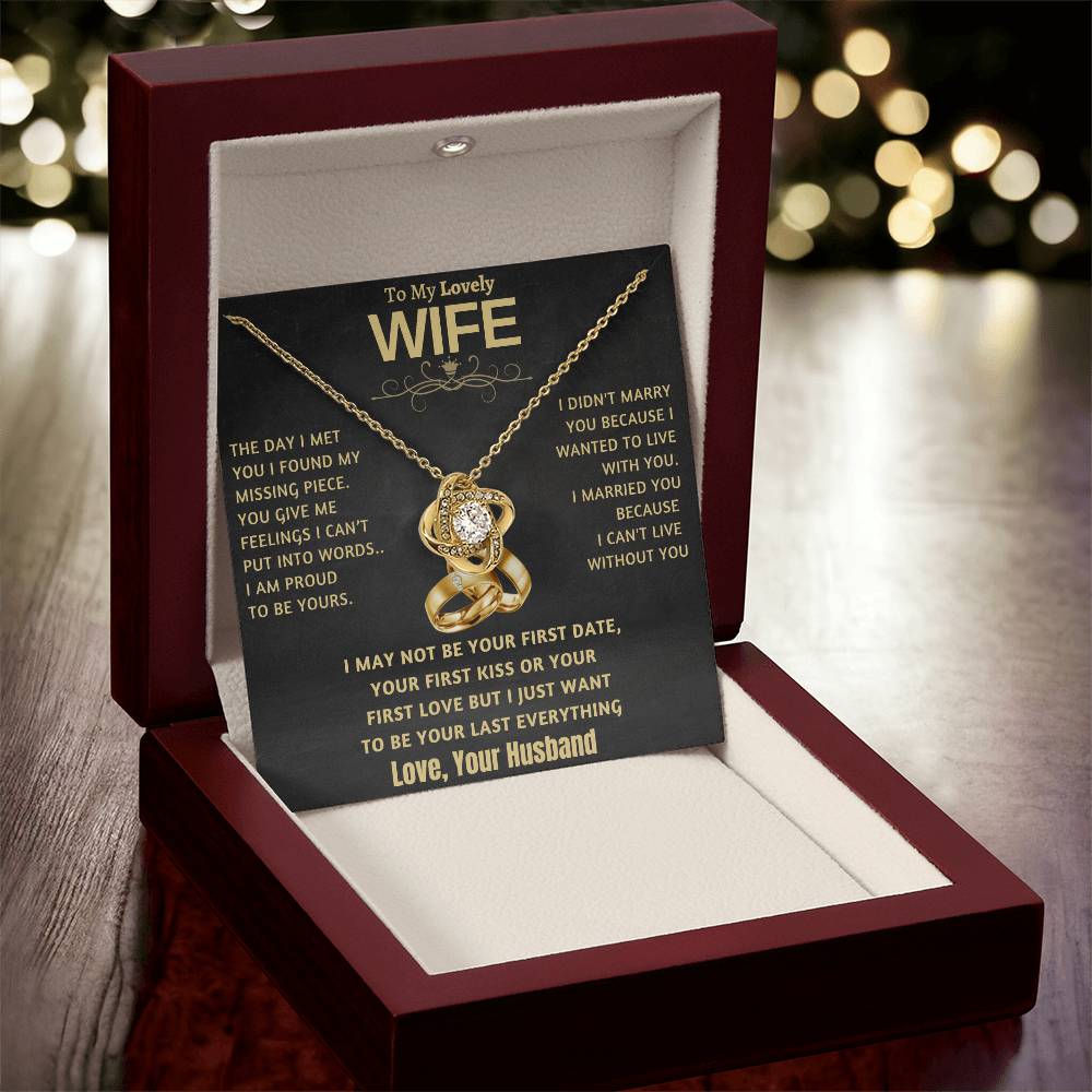 Beautiful Gift for Wife "Proud To Be Yours"