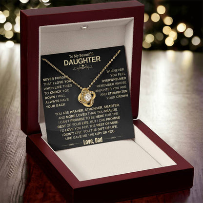 Gift for Daughter from Dad – Stunning Necklace from Father to Daughter