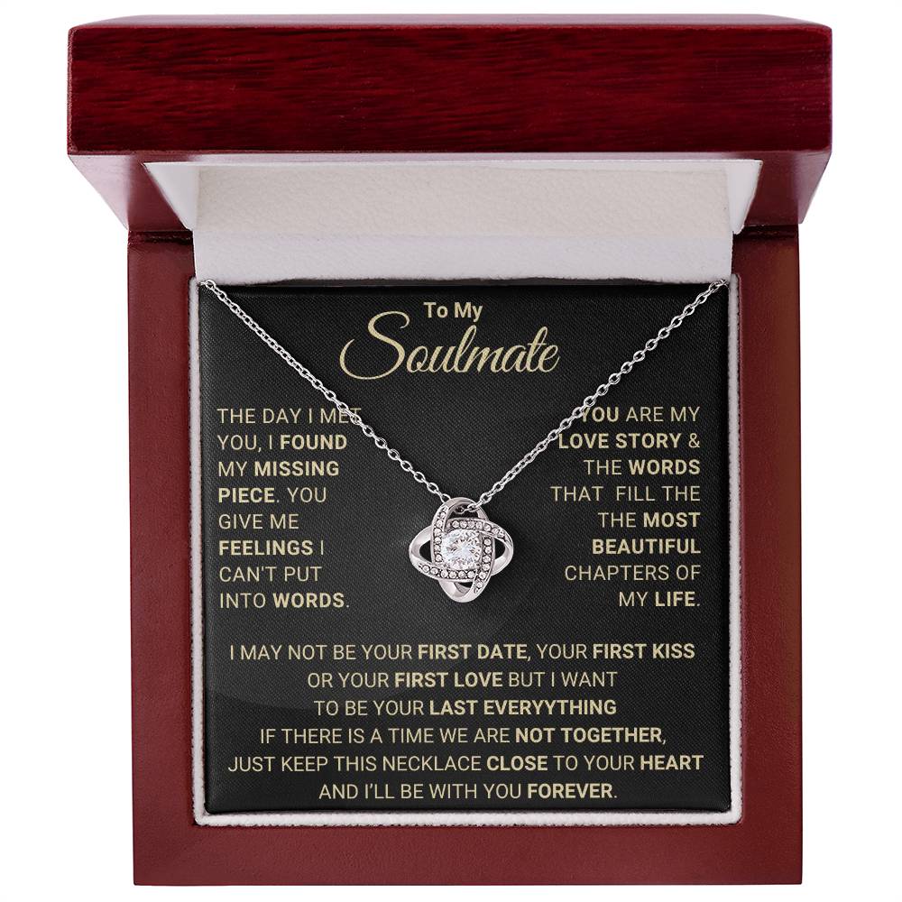 Gift for Girlfriend / Wife - Necklace with Message Card | Valentine’s & Anniversary Gift Ideas | Best Birthday Presents for Your Girlfriend / Wife