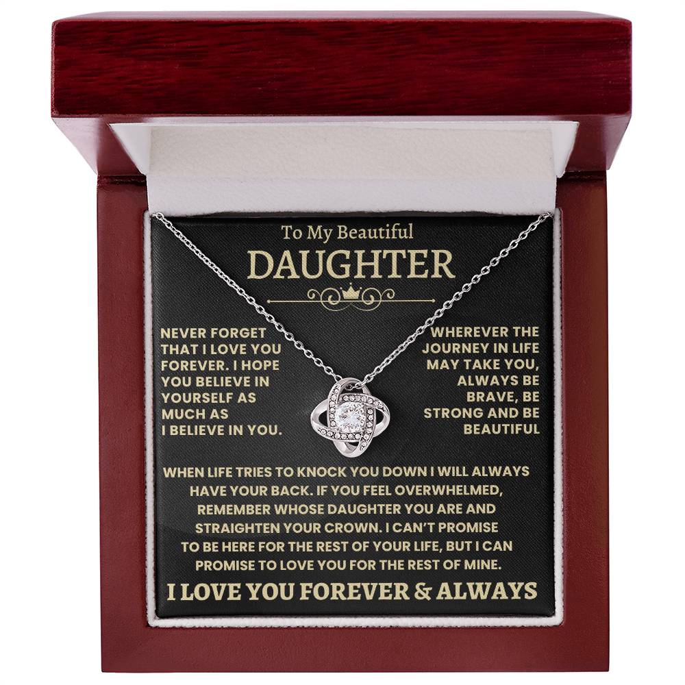 Heartfelt Gift for Daughter - Be Brave & Be Strong