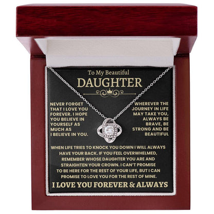 Heartfelt Gift for Daughter - Be Brave & Be Strong