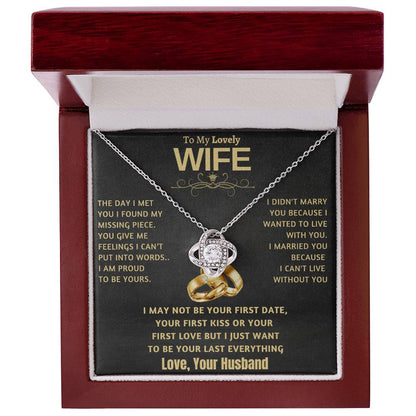 Beautiful Gift for Wife "Proud To Be Yours"