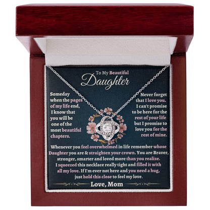 Heartfelt Gift for Daughter from Mom - Loved more than you realize