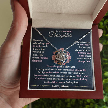 Heartfelt Gift for Daughter from Mom - Feel my love